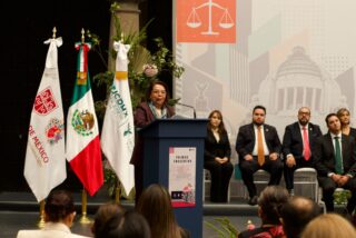 Celia Maya García presenta una propuesta de coordinación nacional entre tribunales de disciplina judicial
